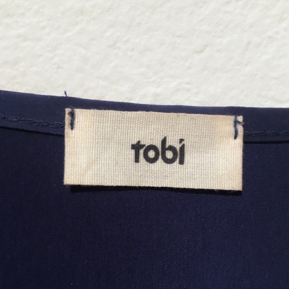 Tobi Boho Dress or Tunic - Navy Blue - Picture 4 of 7